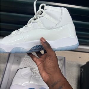 Nike White High-Top Athletic Shoes